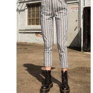 Brandy Melville blue and white Tilden pants